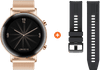 Huawei Uhr GT 2 Edelstahl Rosé Gold 42 mm