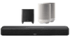 Denon Home Soundbar 550 + Denon Home Subwoofer + Denon Home 200 Silber (2x)