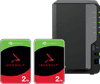 Synology DS225+ + Seagate Ironwolf 2 TB Doppelpack