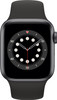Apple Watch Series 6 40mm Space Gray Aluminum Black Sport Band