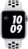 Apple Watch Nike Series 6 40mm Silver Aluminum White Sport Band