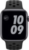 Apple Watch Nike Series 6 44mm Space Gray Aluminum Black Sport Band
