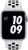 Apple Watch Nike SE 40mm Silver Aluminum White Sport Band