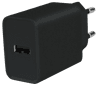 Azuri Ladegerät ohne Kabel 1 USB-A-Port 12 W Schwarz