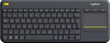 Logitech K400 Plus Wireless Touch Schwarz QWERTZ