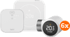 tado Kabelgebundenes Smart-Thermostat X Multiroom Starterset 2. Generation (6 Thermostatköpfe)