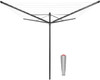 Brabantia Lift-o-Matic Wäschespinne 50 Meter + Anker