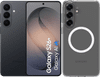 Samsung Galaxy S26 Plus 512GB Black 5G + BlueBuilt Back Cover with Magnet Transparent
