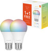 Hombli Smart Bulb E27 dimmbares Weiß- und Farblicht Duo-Pack