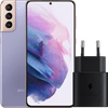 Samsung Galaxy S21 Plus 256 GB Lila 5G + Samsung Schnellladegerät ohne Kabel 25 W