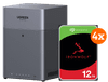 UGREEN NASync DH4300 + Seagate IronWolf 12TB 4-pack
