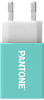 Pantone Ladegerät mit USB-A-Port 10 Watt Hellblau