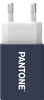 Pantone Charger with USB-A Port 10W Blue
