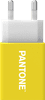 Pantone Ladegerät mit USB-A-Port 10 Watt Gelb