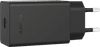 Sony Power Delivery Ladegerät 30 W + USB C Kabel Kunststoff 1 m Schwarz