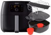 Philips Avance Airfryer XXL HD9650/90 Schwarz + Zubehör-Set