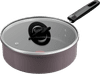 Tefal Ceramic Control Grey Schmorpfanne 24 cm + Deckel