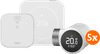 tado Kabelgebundenes Smart-Thermostat X Multiroom Starterset 2. Generation (5 Thermostatköpfe)
