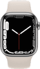 Apple Watch Series 7 4G 41 mm Silber Edelstahl Polarstern Sportarmband