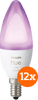 Philips Hue White and Color E14 12-pack