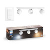 Philips Hue Buckram 3-Spot oberflächenmontierter Spot White Ambiance Weiß