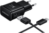 Samsung Charger with USB-C Cable 1.2m Adaptive Fast Charge 15W Black