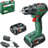 Bosch UniversalDrill 18V-60 + 2,0-Ah-Akku (2x)