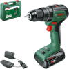 Bosch UniversalImpact 18V-60 + 2,0-Ah-Akku (2x)