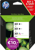 HP 301 Cartridges Combo Pack