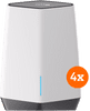 Netgear Orbi Pro SXK80B4 Mesh Wi-Fi 6 (4er-Pack)