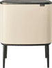 Brabantia Bo Touch Bin 11 + 23L Soft Beige