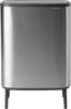 Brabantia Bo Touch Bin Hi Trash Can 60L with inner bucket Matt Steel Fingerprint Proof