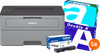 Brother HL-L2350DW + 1 zusätzlicher schwarzer Toner + 2.500 Blatt A4-Papier