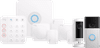 Ring Alarmsystem mit 4 Sensoren + Indoor Cam Weiß + Videotürklingel