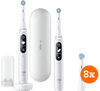 Oral-B iO - 7n White Duo Pack + iO Ultimate Clean Brush Attachments (8 units)