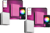 Philips Hue Scenova Wand- und Deckenleuchte Außenbereich Doppelpack