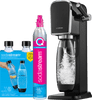 SodaStream ART Black + 2 Bottles