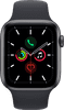Apple Watch SE 44mm Space Grau Aluminium Mitternacht Sportarmband