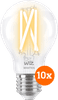 WiZ Smarte Filamentlampe Standard 10er-Pack - Warm- bis kaltweißes Licht - E27