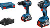 Bosch Professional GDR 18V-200 + GSR 18V-55 18V Kombiset