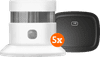 KlikAanKlikUit Rauchmelder ZSDR-850 (3 Jahre) 5er-Pack + Smart Bridge