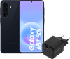Samsung Galaxy A57 256GB Dunkelblau 5G + BlueBuilt Ladegerät mit USB-C-Anschluss 45 W Schwarz