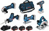 Bosch Professional 5 Toolkit 18V 0615990L59 Combi Set