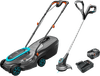 GARDENA PowerMax 32/18V P4A Solo + SmallCut 23/18V P4A Solo + Bosch Starterset 18V 4,0 Ah