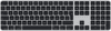 Apple Magic Keyboard mit Nummernblock und Touch ID Schwarz