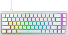 Xtrfy K5 Transparent Gaming-Tastatur Qwertz Weiß