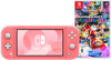 Nintendo Switch Lite Coral + Mario Kart 8 Deluxe Switch