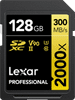 Lexar Professional SDXC 2000x GOLD 128GB 300MB/s