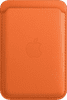 Apple Wallet aus Leder für das iPhone mit MagSafe Orange