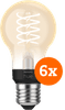 Philips Hue Filament Light White Standard E27 - 2023 - 6-pack